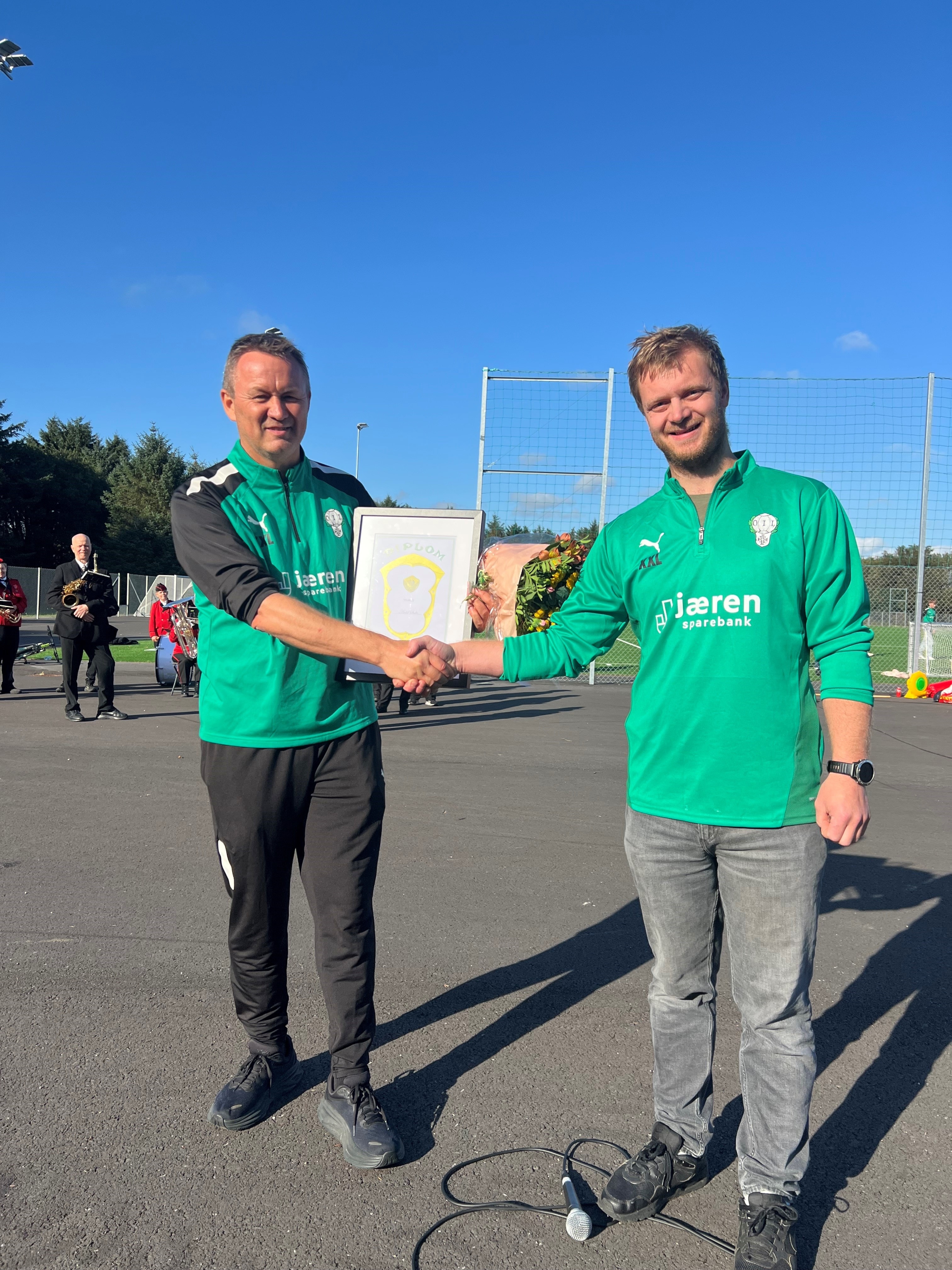 Arild Salte tildelt æresmedalje med diplom